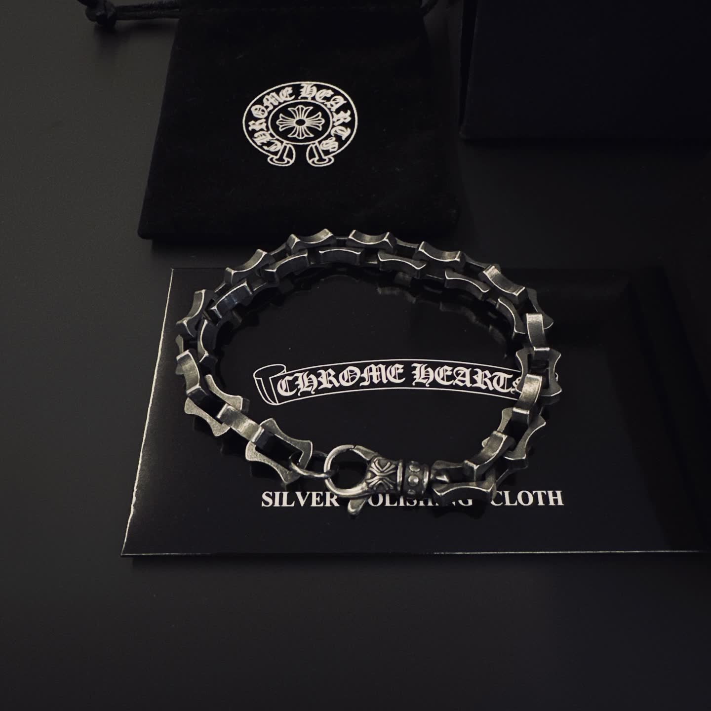 Chrome Hearts Silver Bracelet